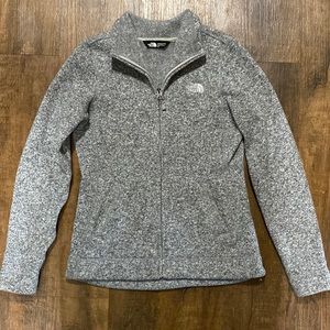 The North Face zip up (S)